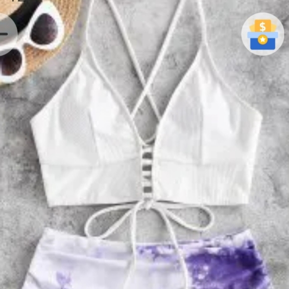 Three brand new Zaful Swim Tops - Picture 5 of 5